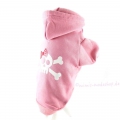 Bild 5 von Kapuzenpullover Rockabilly Skull rosa  / (Größe) L  - Rückenlänge ca. 35 cm