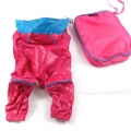 Bild 1 von Regenoverall Pocket pink  / (Größe) L  - Rückenlänge ca. 32 cm